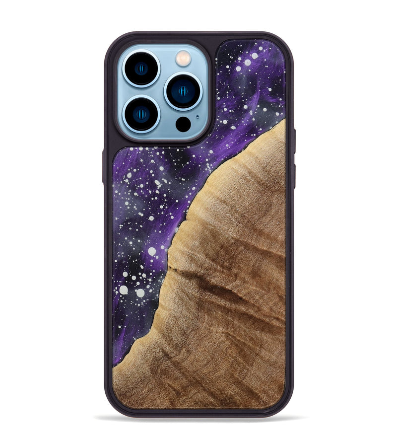 iPhone 14 Pro Max Wood Phone Case - Rickie (Cosmos, 775460)