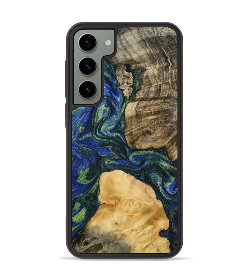 Galaxy S23 Plus Wood Phone Case - Brixton (Green, 775513)