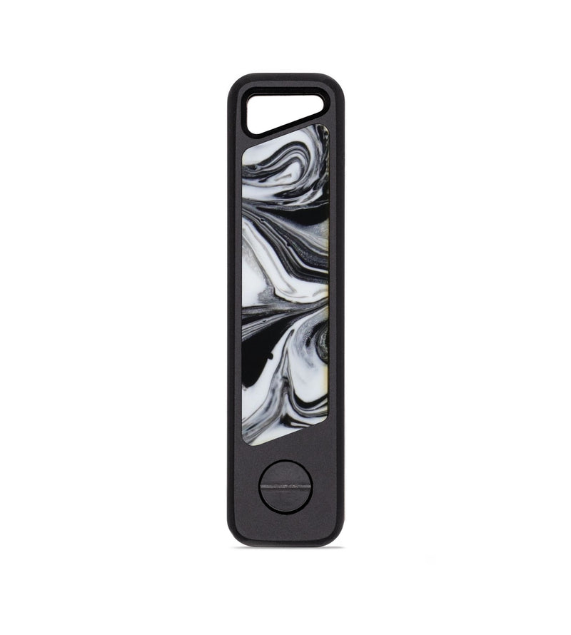 EDC ResinArt KeyHolder - Ericka (Black & White, 775601)