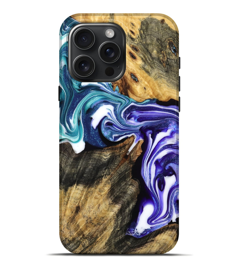 iPhone 16 Pro Max Wood Live Edge Phone Case - Elisa (The Lab, 775607)