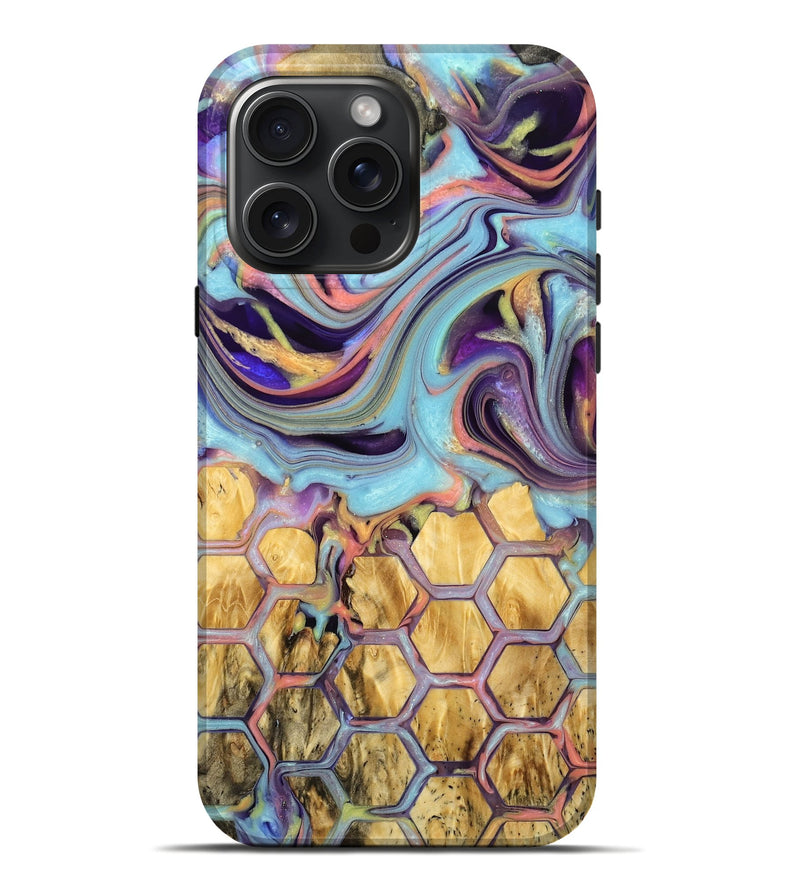 iPhone 16 Pro Max Wood Live Edge Phone Case - Judson (Pattern, 775619)