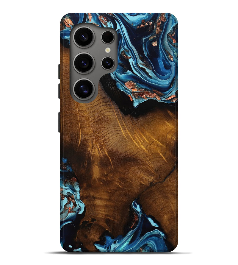 Galaxy S25 Ultra Wood Live Edge Phone Case - Joanne (Metallic, 775630)