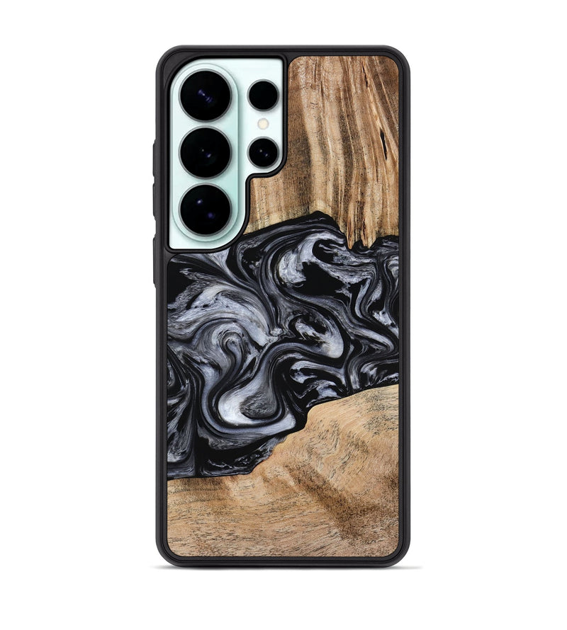 Galaxy S26 Ultra Wood Phone Case - Howell (Black & White, 775653)