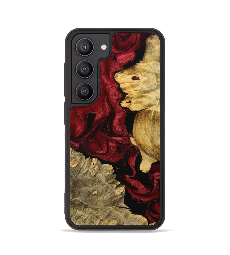 Galaxy S23 Wood Phone Case - Rob (Red, 775668)