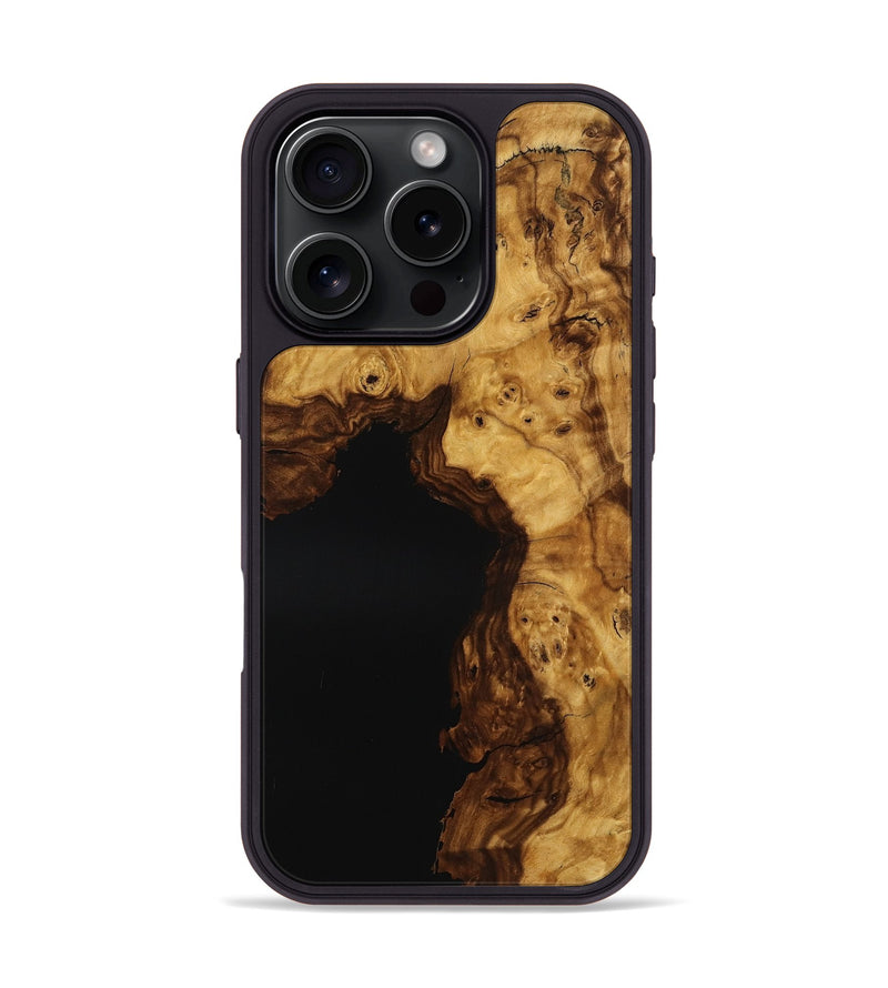 iPhone 16 Pro Wood Phone Case - Sevyn (Wood Burl, 775680)