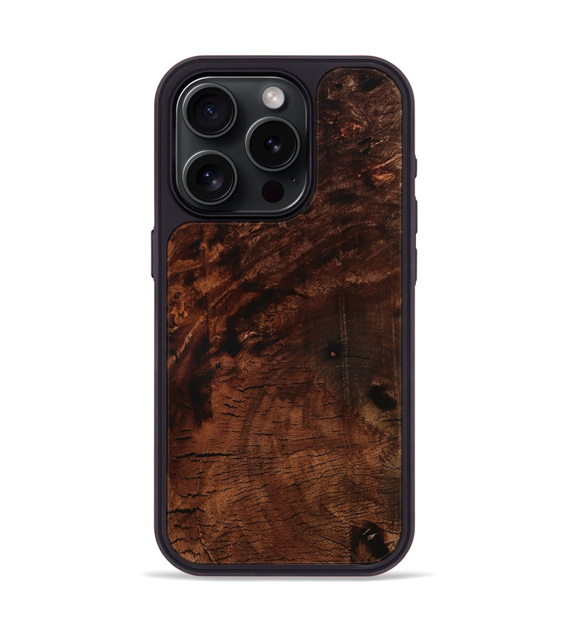 iPhone 15 Pro Wood Phone Case - Deana (Wood Burl, 775682)
