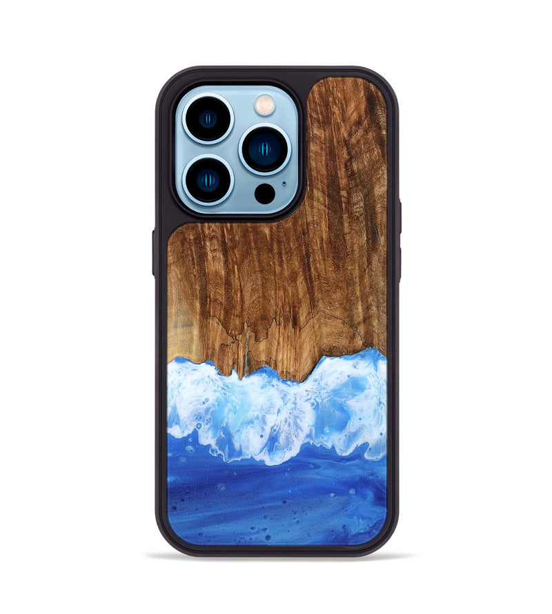 iPhone 14 Pro Wood Phone Case - Hoover (Coastal, 775701)