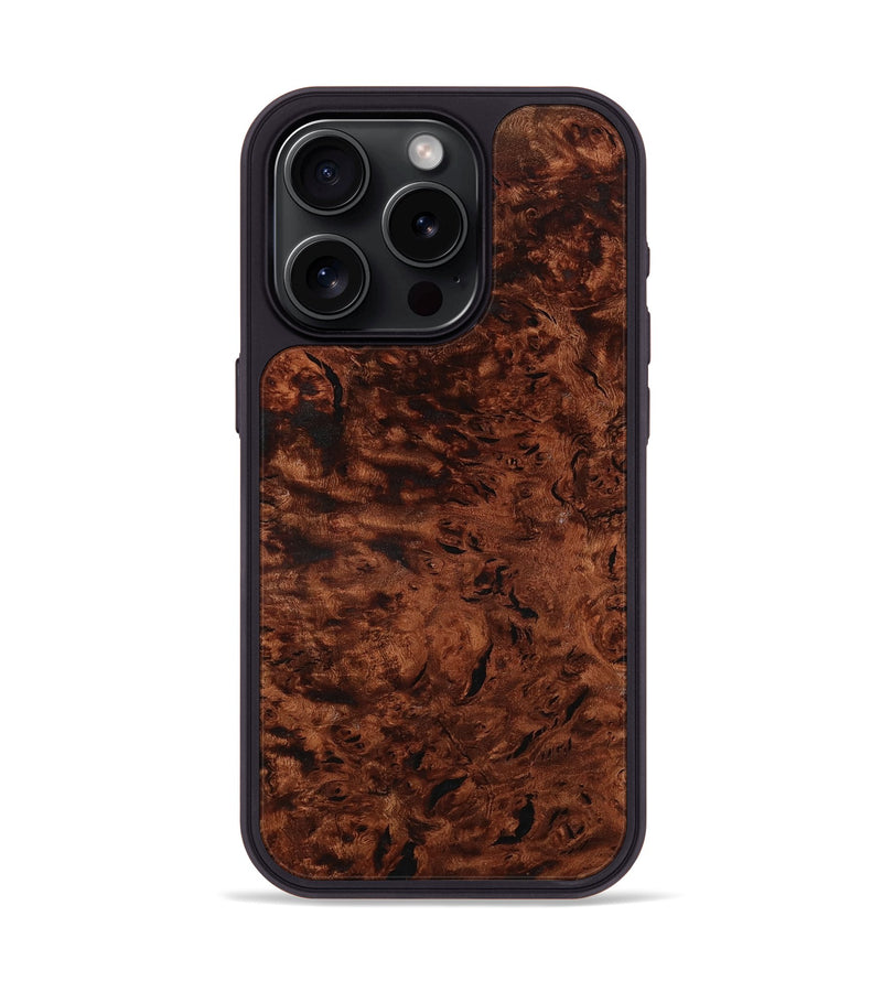 iPhone 15 Pro Wood Phone Case - Elmo (Wood Burl, 775714)
