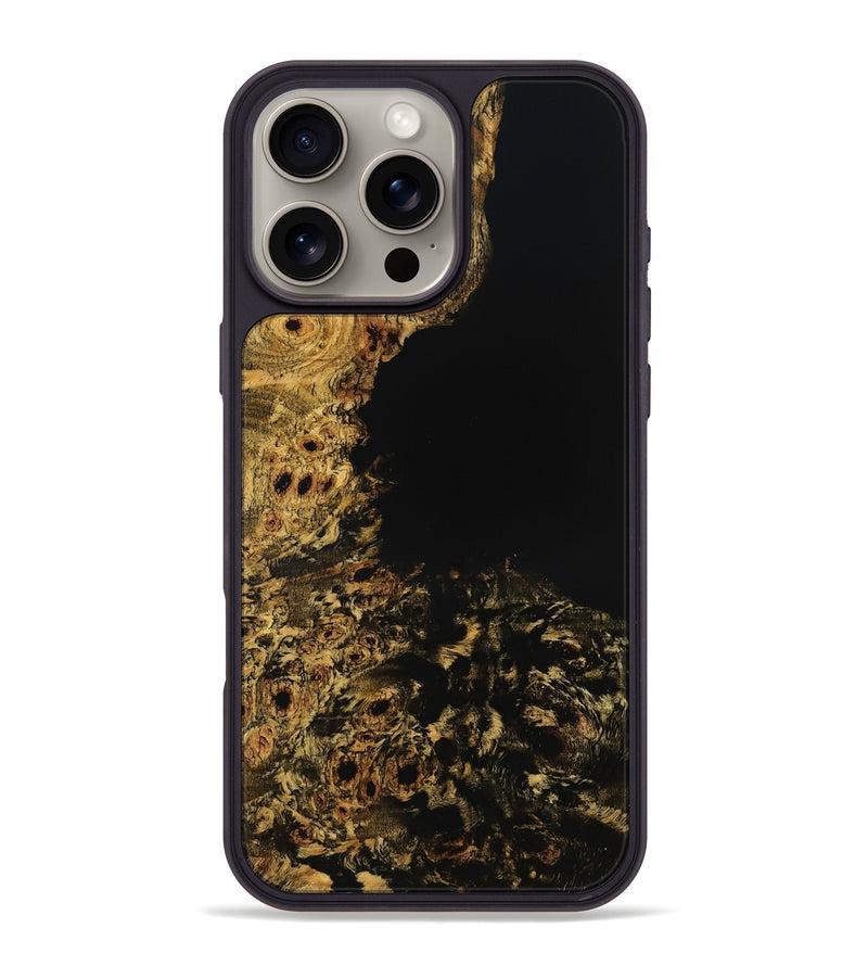 iPhone 16 Pro Max Wood Phone Case - Koby (Wood Burl, 775717)
