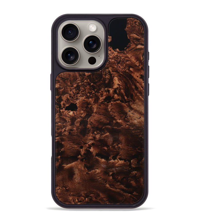 iPhone 16 Pro Max Wood Phone Case - Lucero (Wood Burl, 775718)