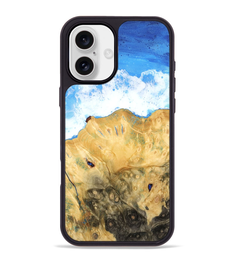 iPhone 16 Plus Wood Phone Case - Tressa (Coastal, 775721)