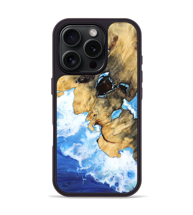iPhone 16 Pro Wood Phone Case - Pamala (Coastal, 775767)