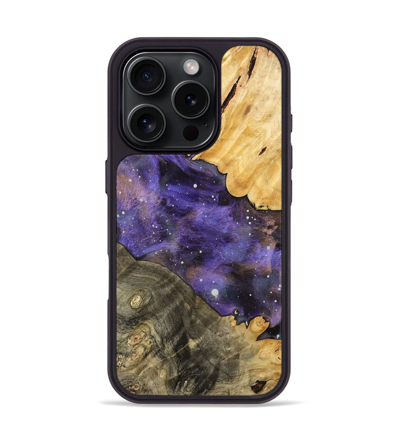 iPhone 16 Pro Wood Phone Case - Judie (Cosmos, 775777)