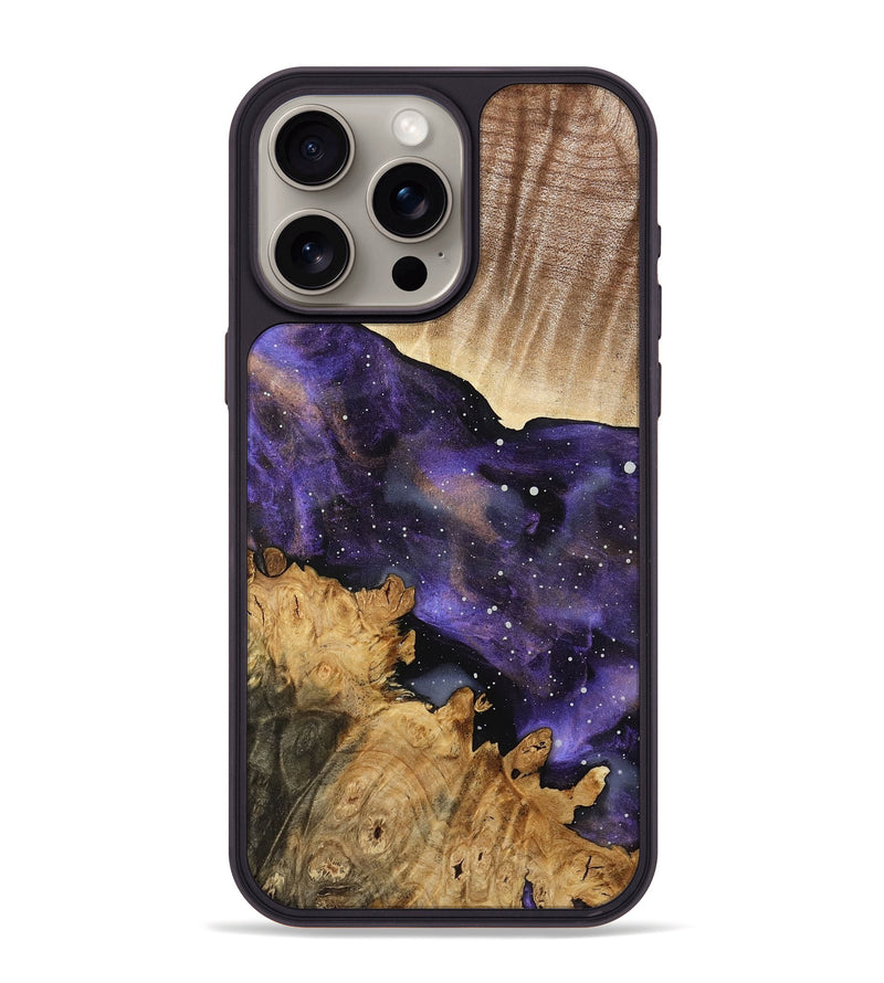 iPhone 15 Pro Max Wood Phone Case - Eda (Cosmos, 775795)