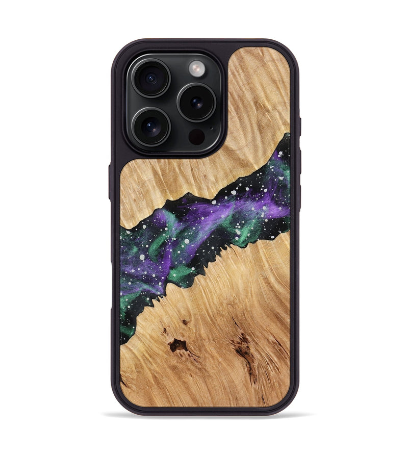 iPhone 16 Pro Wood Phone Case - Brayden (Cosmos, 775800)