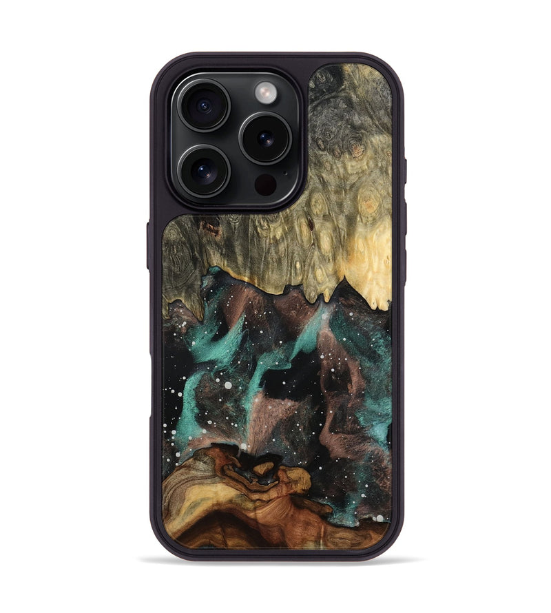 iPhone 16 Pro Wood Phone Case - Evette (Cosmos, 775801)