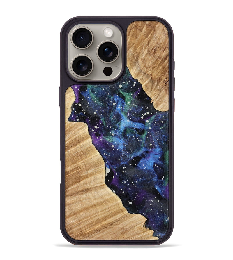 iPhone 16 Pro Max Wood Phone Case - Shavon (Cosmos, 775813)