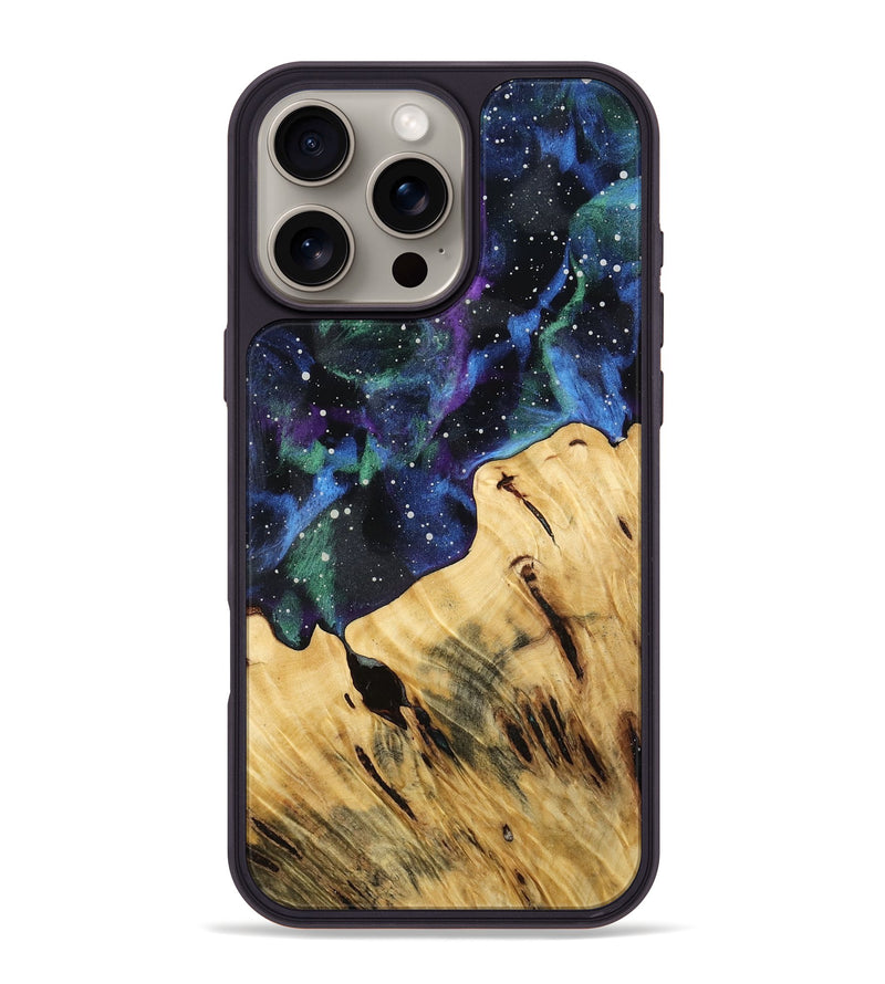 iPhone 16 Pro Max Wood Phone Case - Emanuel (Cosmos, 775839)