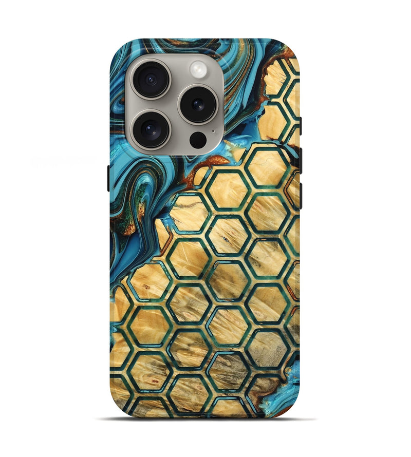 iPhone 16 Pro Wood Live Edge Phone Case - Lisbeth (Pattern, 775960)
