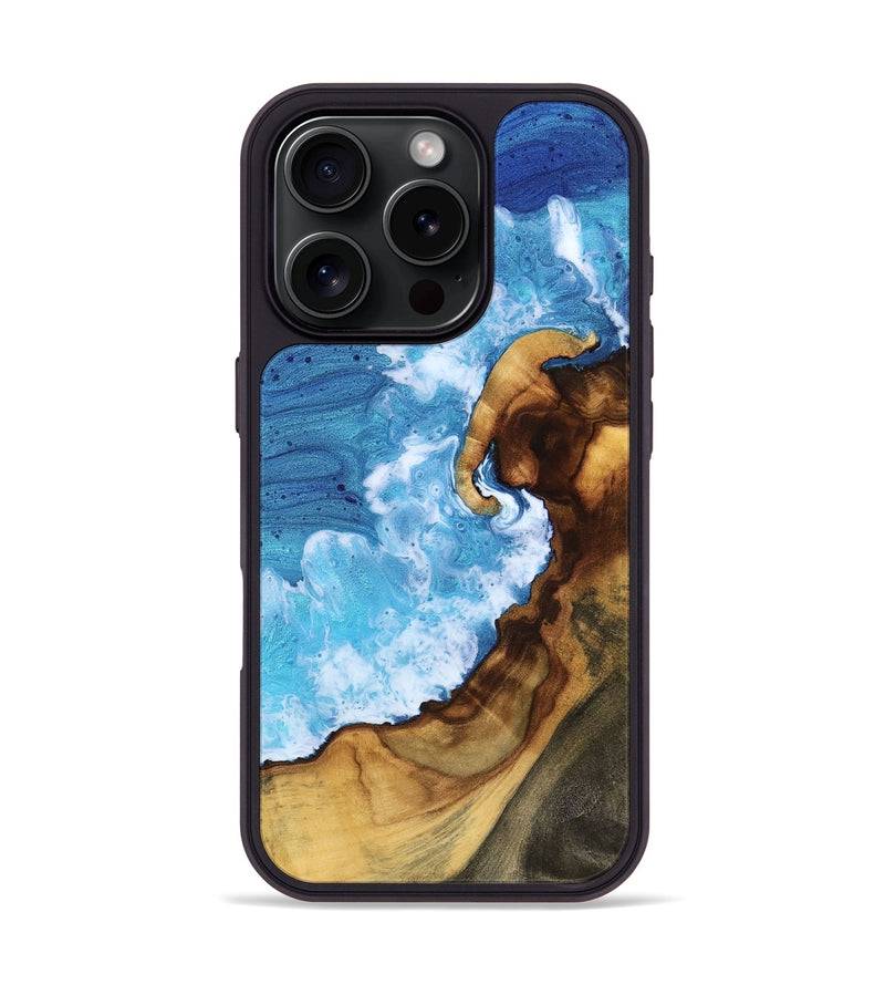 iPhone 16 Pro Wood Phone Case - Izan (Coastal, 776028)