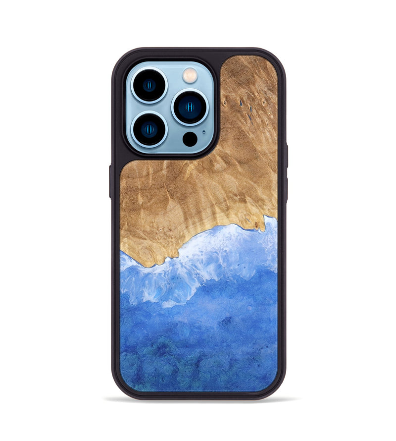 iPhone 14 Pro Wood Phone Case - Emmalee (Coastal, 776032)
