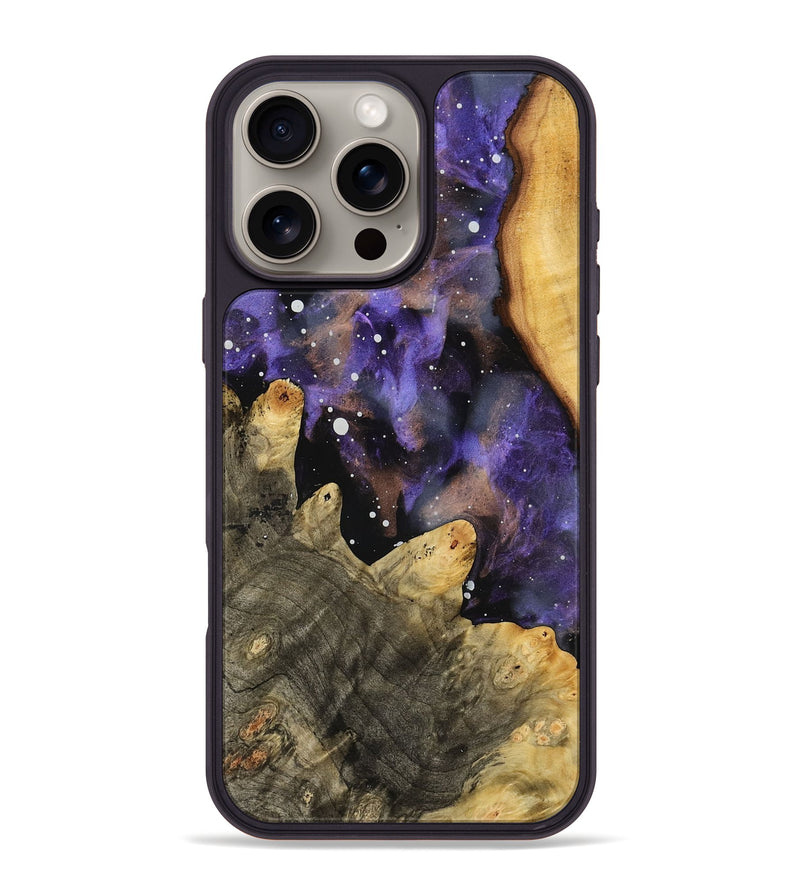 iPhone 16 Pro Max Wood Phone Case - Chanda (Cosmos, 776048)