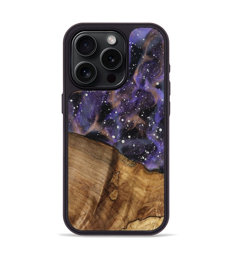 iPhone 15 Pro Wood Phone Case - Berry (Cosmos, 776051)