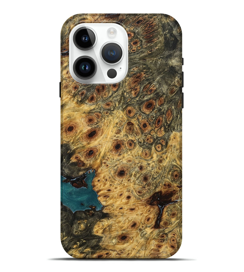 iPhone 15 Pro Max Wood Live Edge Phone Case - Deann (Wood Burl, 776095)
