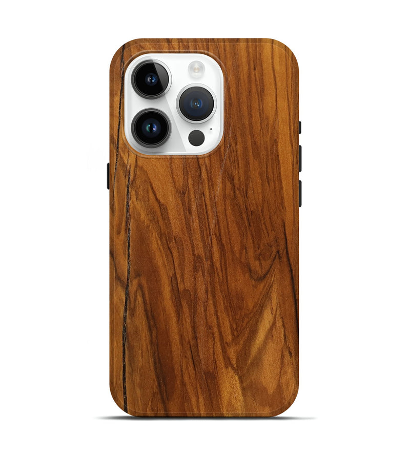 iPhone 15 Pro Wood Live Edge Phone Case - Jovanni (Wood Burl, 776096)
