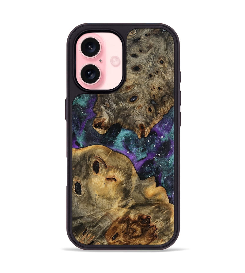 iPhone 16 Wood Phone Case - Kailee (Cosmos, 776115)