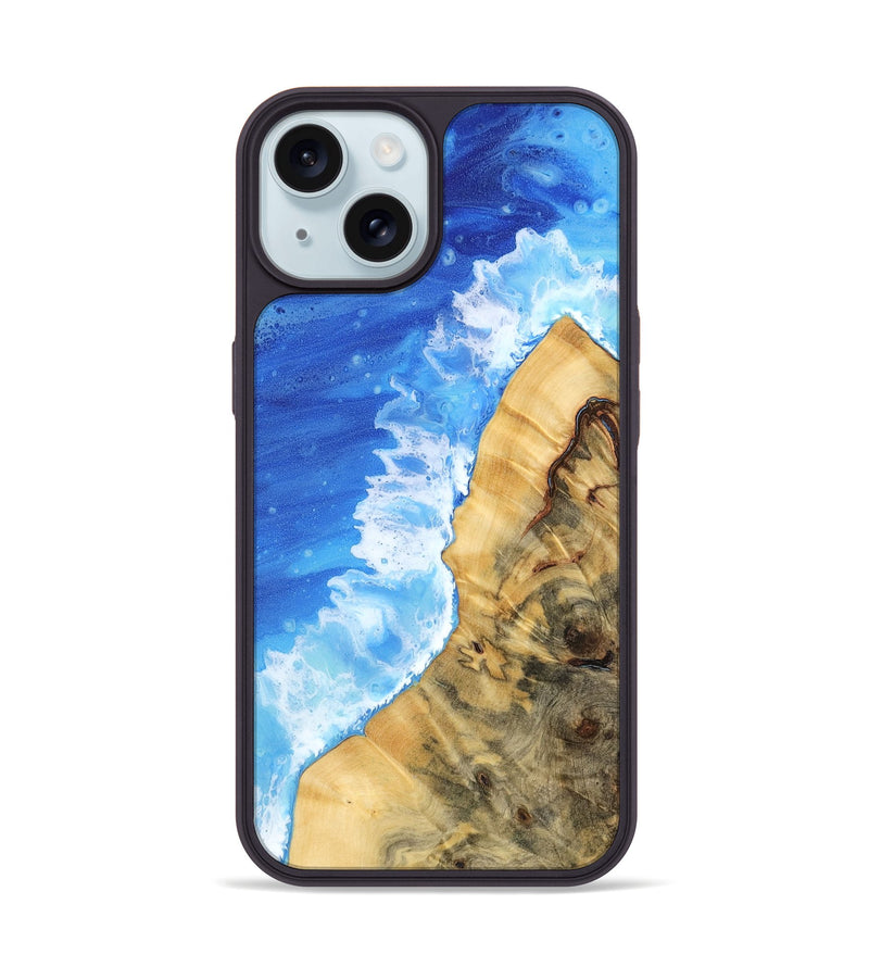iPhone 15 Wood Phone Case - Jacalyn (Coastal, 776147)