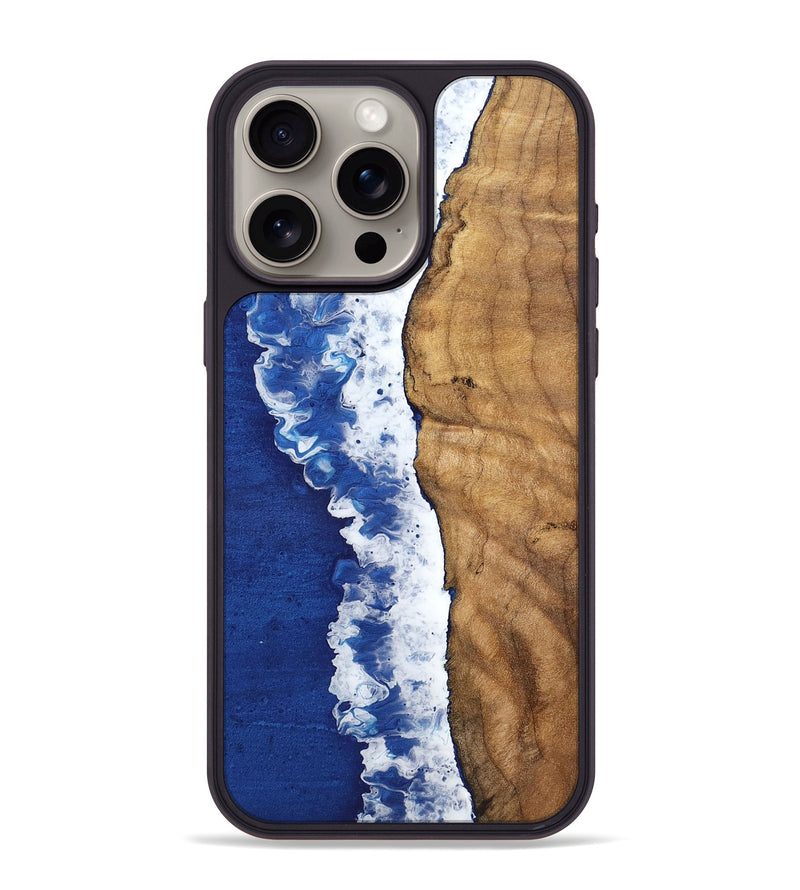iPhone 15 Pro Max Wood Phone Case - Maliyah (Coastal, 776185)
