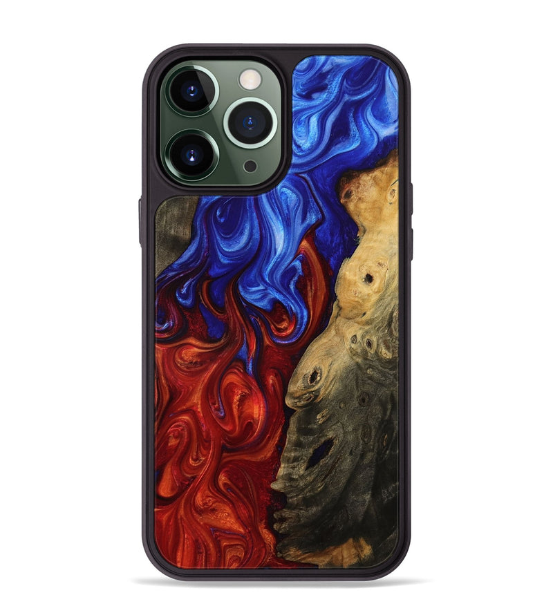 iPhone 13 Pro Max Wood Phone Case - Pablo (Fire & Ice, 776263)