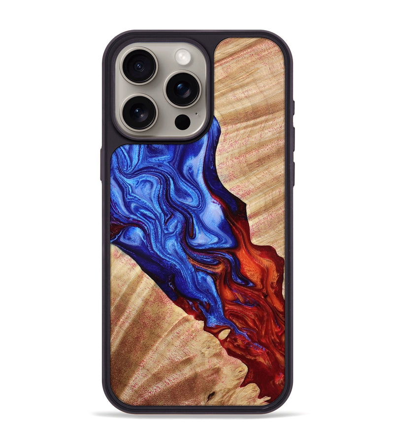 iPhone 15 Pro Max Wood Phone Case - Lance (Fire & Ice, 776269)