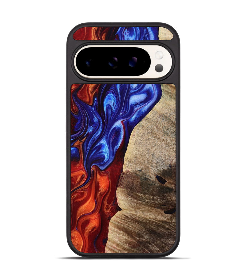 Pixel 9 Pro Wood Phone Case - Parker (Fire & Ice, 776271)