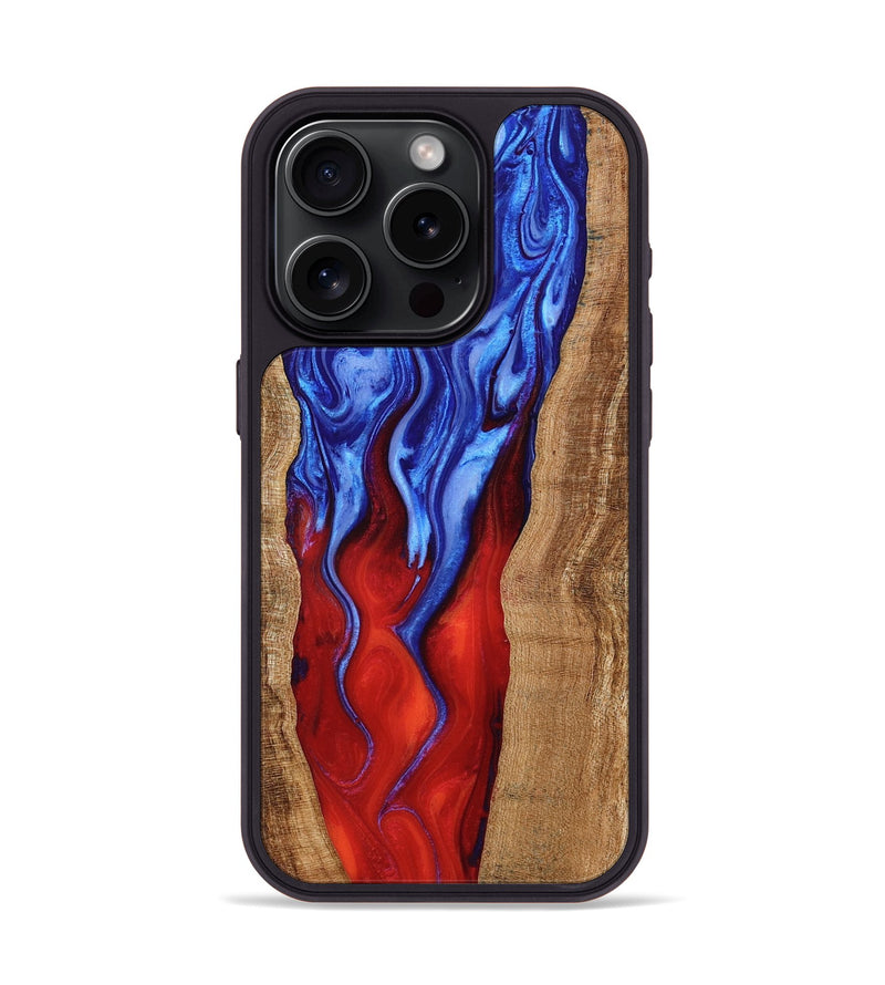 iPhone 15 Pro Wood Phone Case - Leilani (Fire & Ice, 776278)