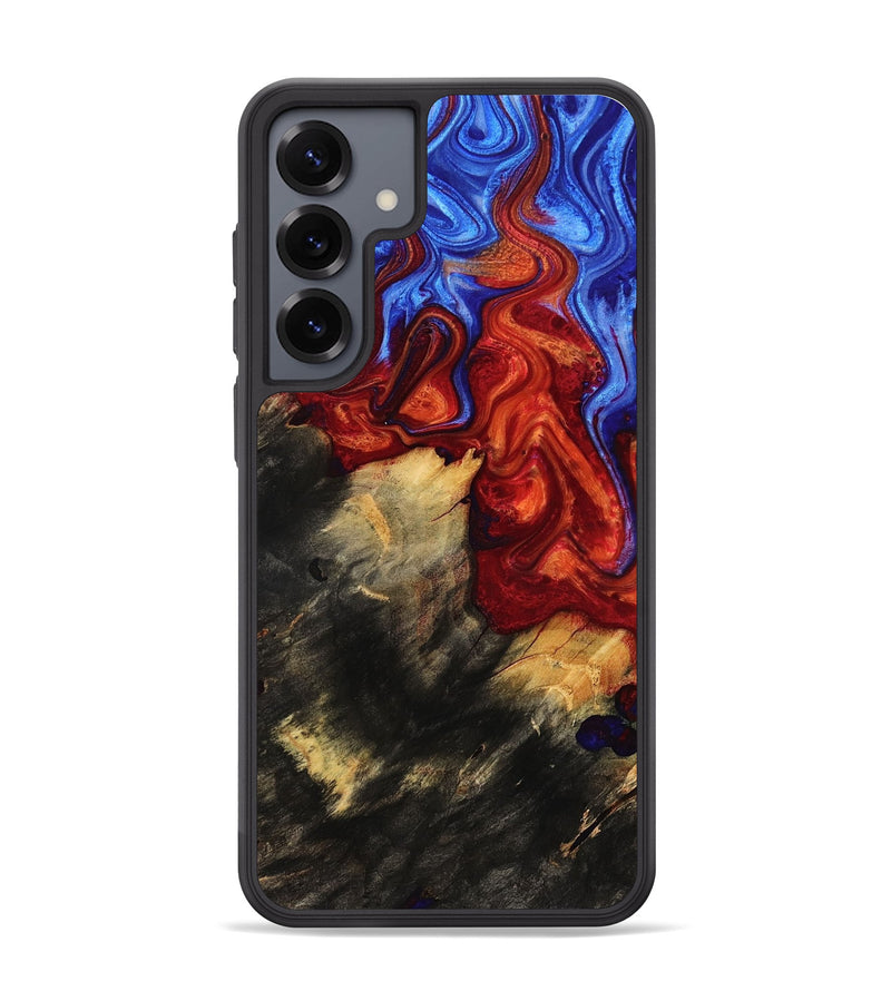 Galaxy S25 Plus Wood Phone Case - Akeem (Fire & Ice, 776280)