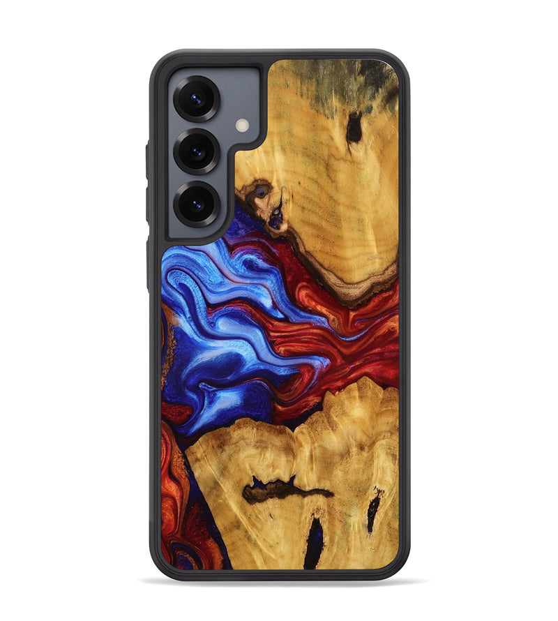 Galaxy S25 Plus Wood Phone Case - Callan (Fire & Ice, 776295)