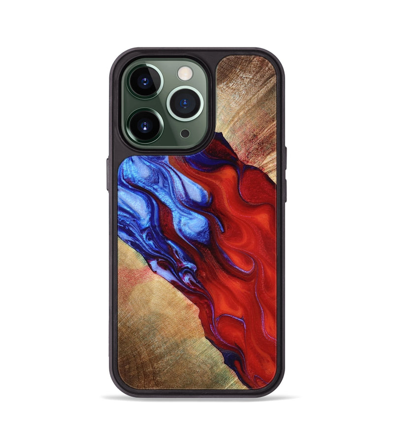iPhone 13 Pro Wood Phone Case - Jamey (Fire & Ice, 776302)