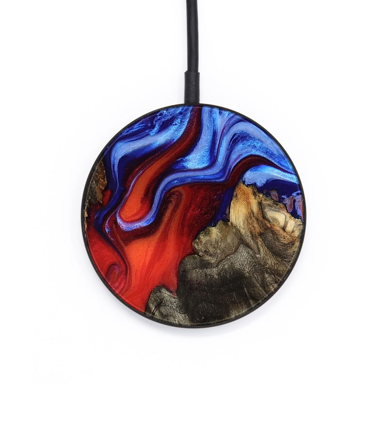 Circle Wood Wireless Charger - Nedra (Fire & Ice, 776314)