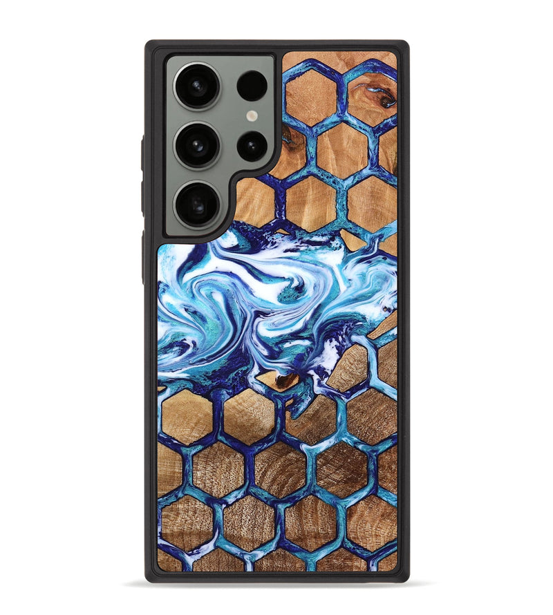 Galaxy S23 Ultra Wood Phone Case - Bernie (Pattern, 776355)