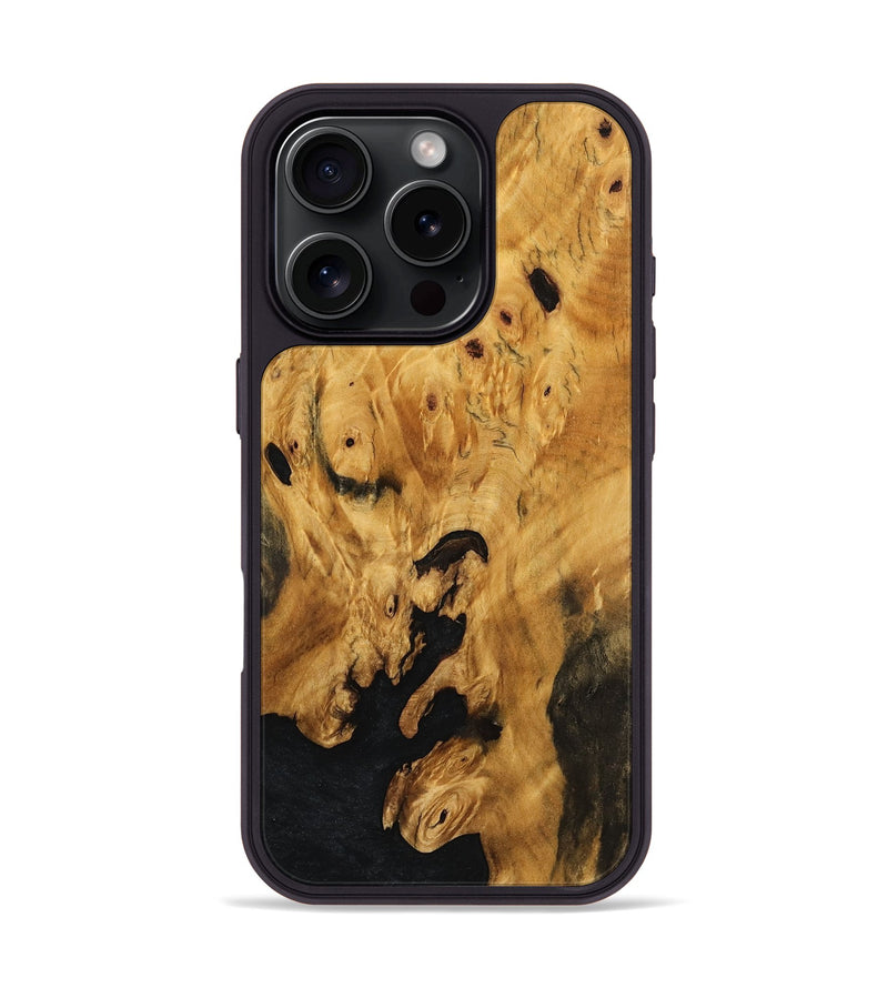 iPhone 16 Pro Wood Phone Case - Lila (Wood Burl, 776356)