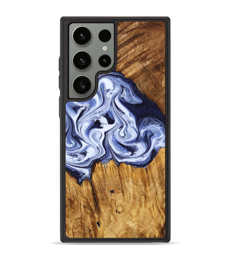 Galaxy S23 Ultra Wood Phone Case - Jayne (Blue, 776361)