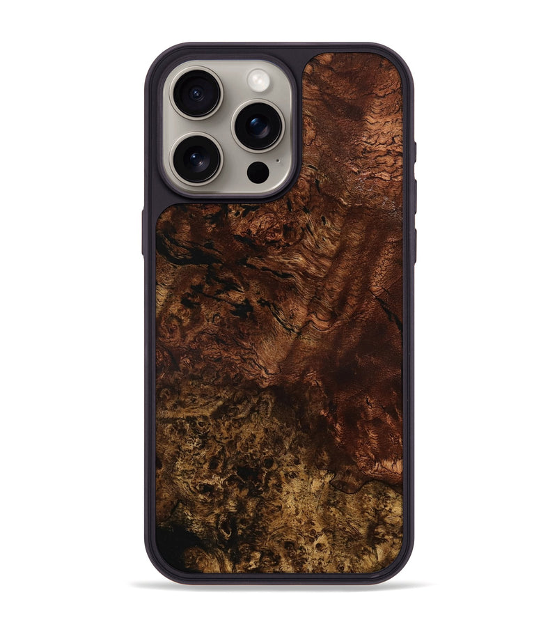 iPhone 15 Pro Max Wood Phone Case - Mylie (Wood Burl, 776387)