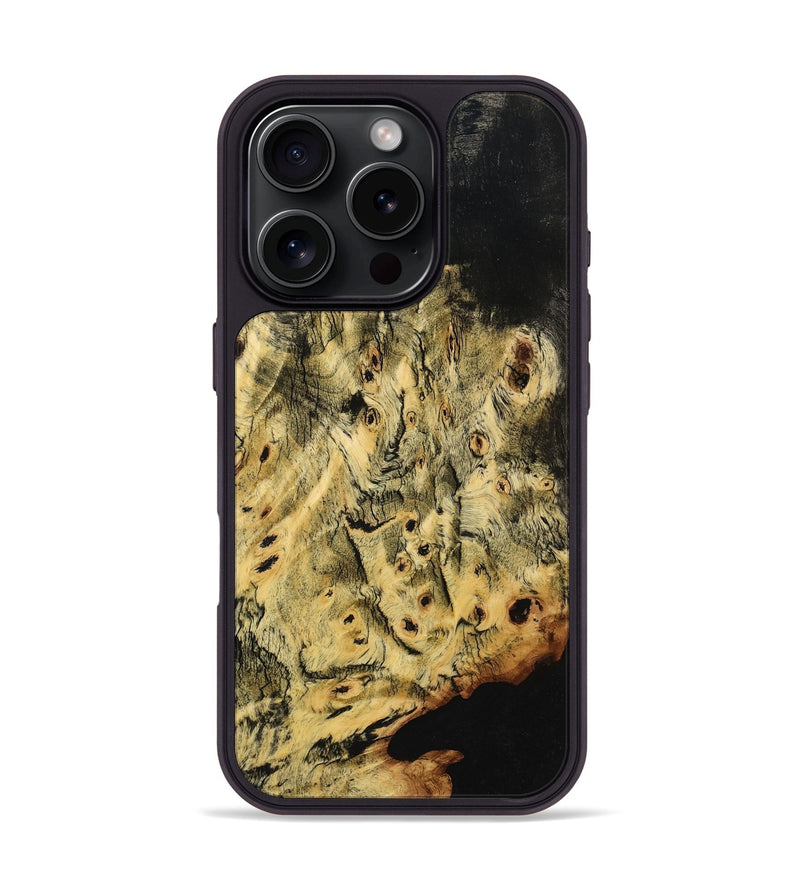 iPhone 16 Pro Wood Phone Case - Shemar (Wood Burl, 776388)