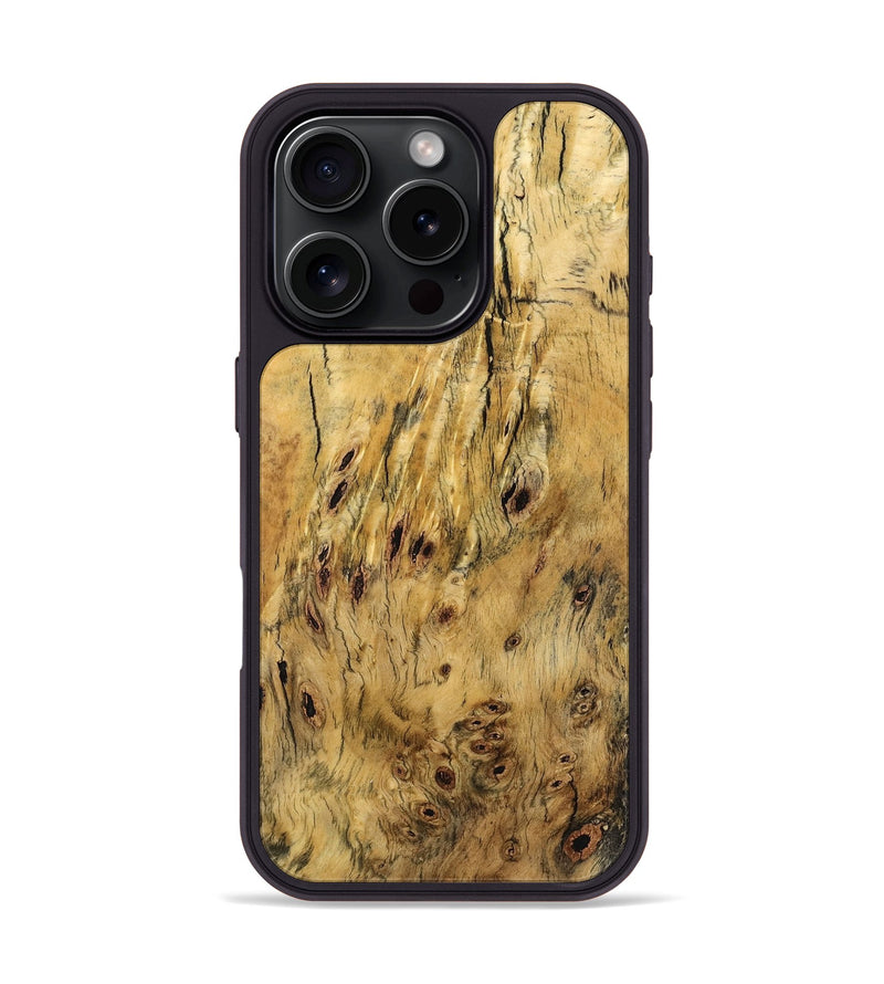 iPhone 16 Pro Wood Phone Case - Marissa (Wood Burl, 776393)