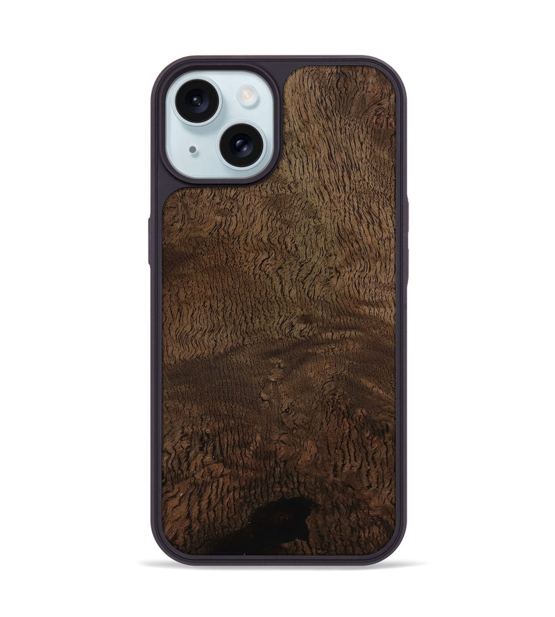iPhone 15 Wood Phone Case - Everest (Wood Burl, 776395)