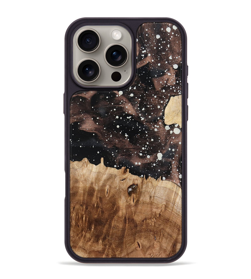 iPhone 16 Pro Max Wood Phone Case - Azul (Cosmos, 776405)