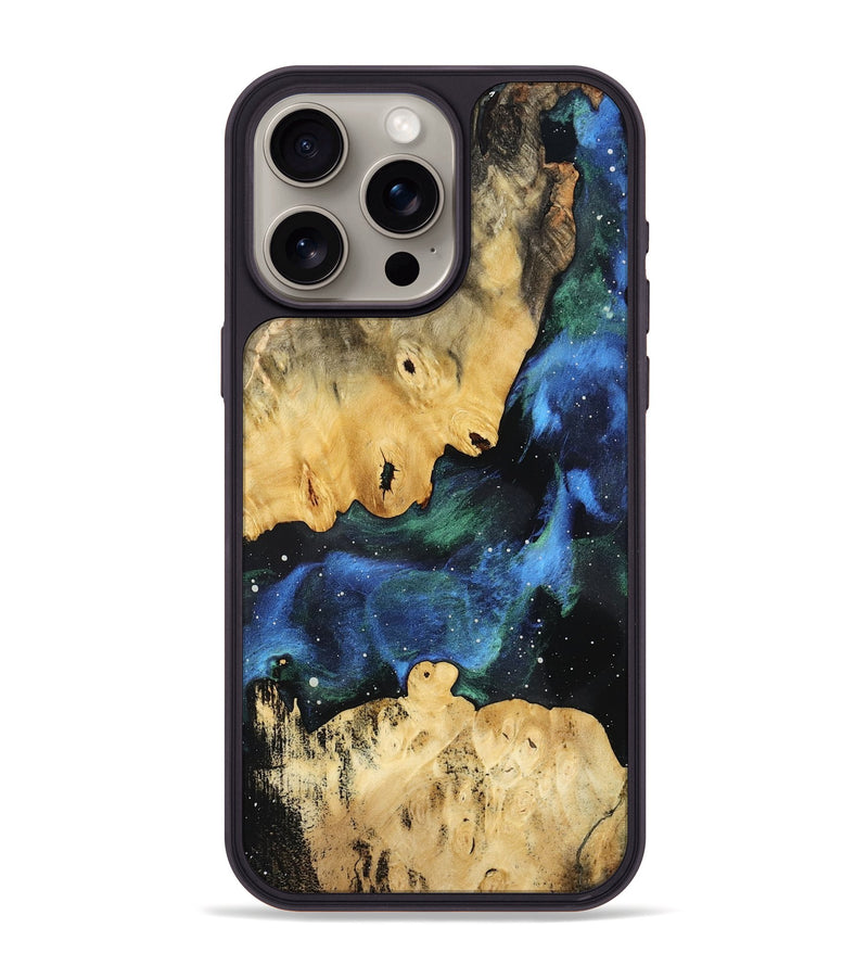 iPhone 15 Pro Max Wood Phone Case - Flor (Cosmos, 776473)