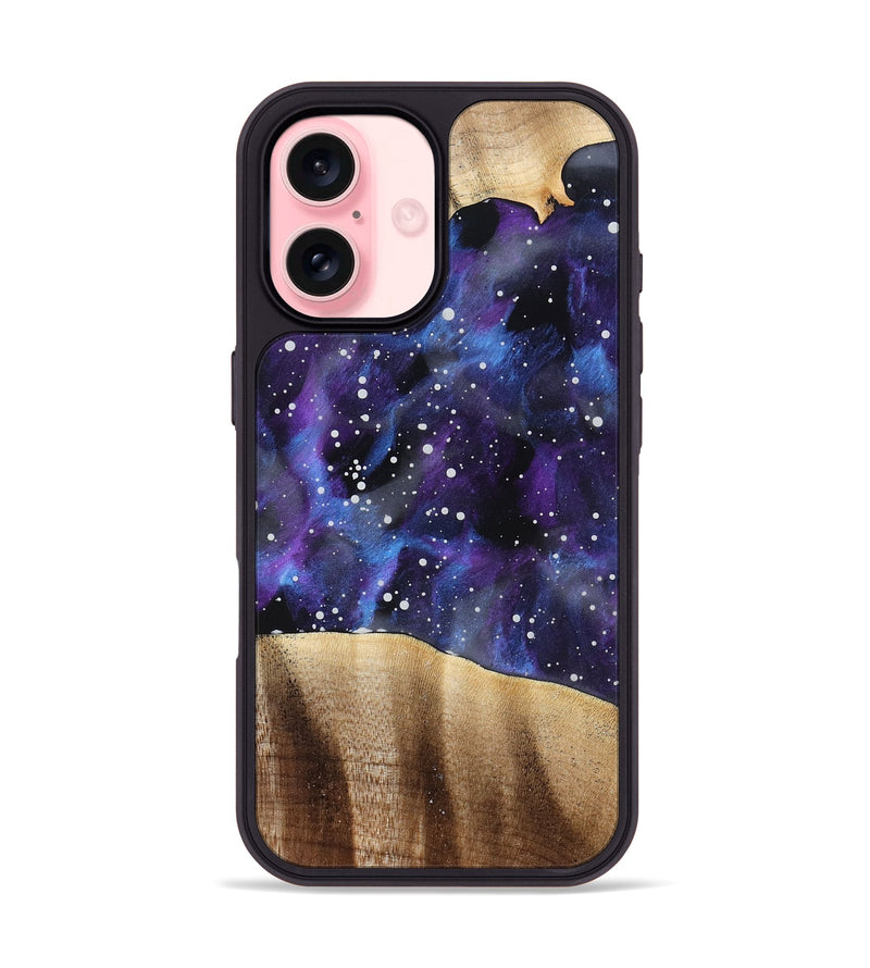 iPhone 16 Wood Phone Case - Kailee (Cosmos, 776493)
